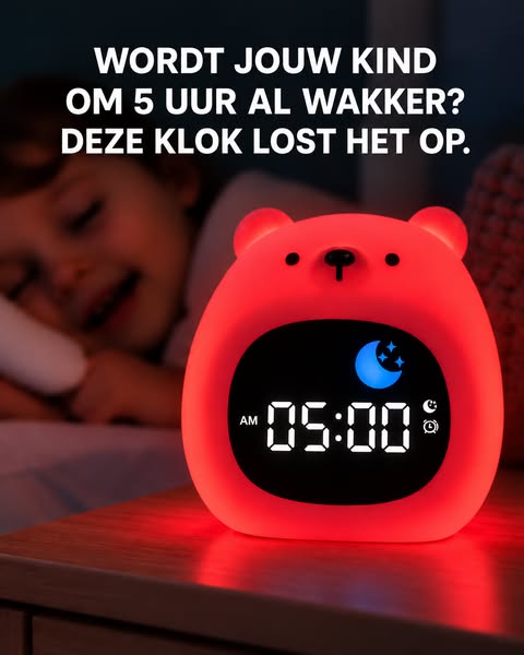 Geen kind meer naast je bed om 05:00