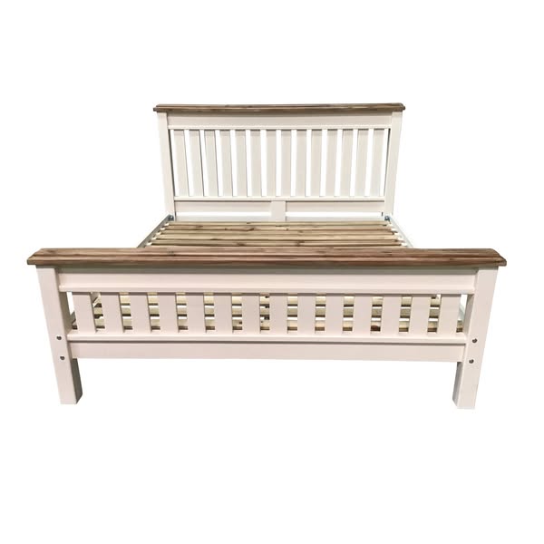 Biarritz 6ft Super King Bed painted Off-White