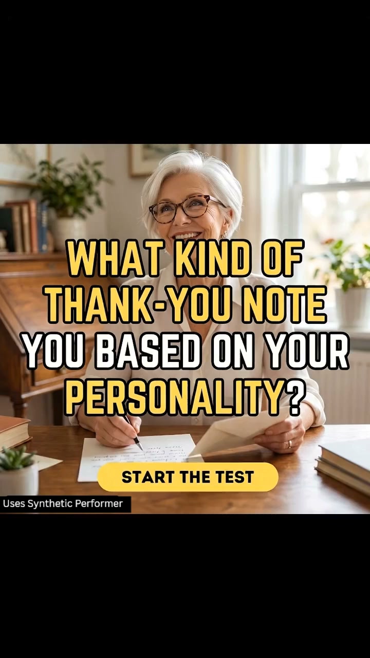 What Kind of Thank-You Note Writer Are You?