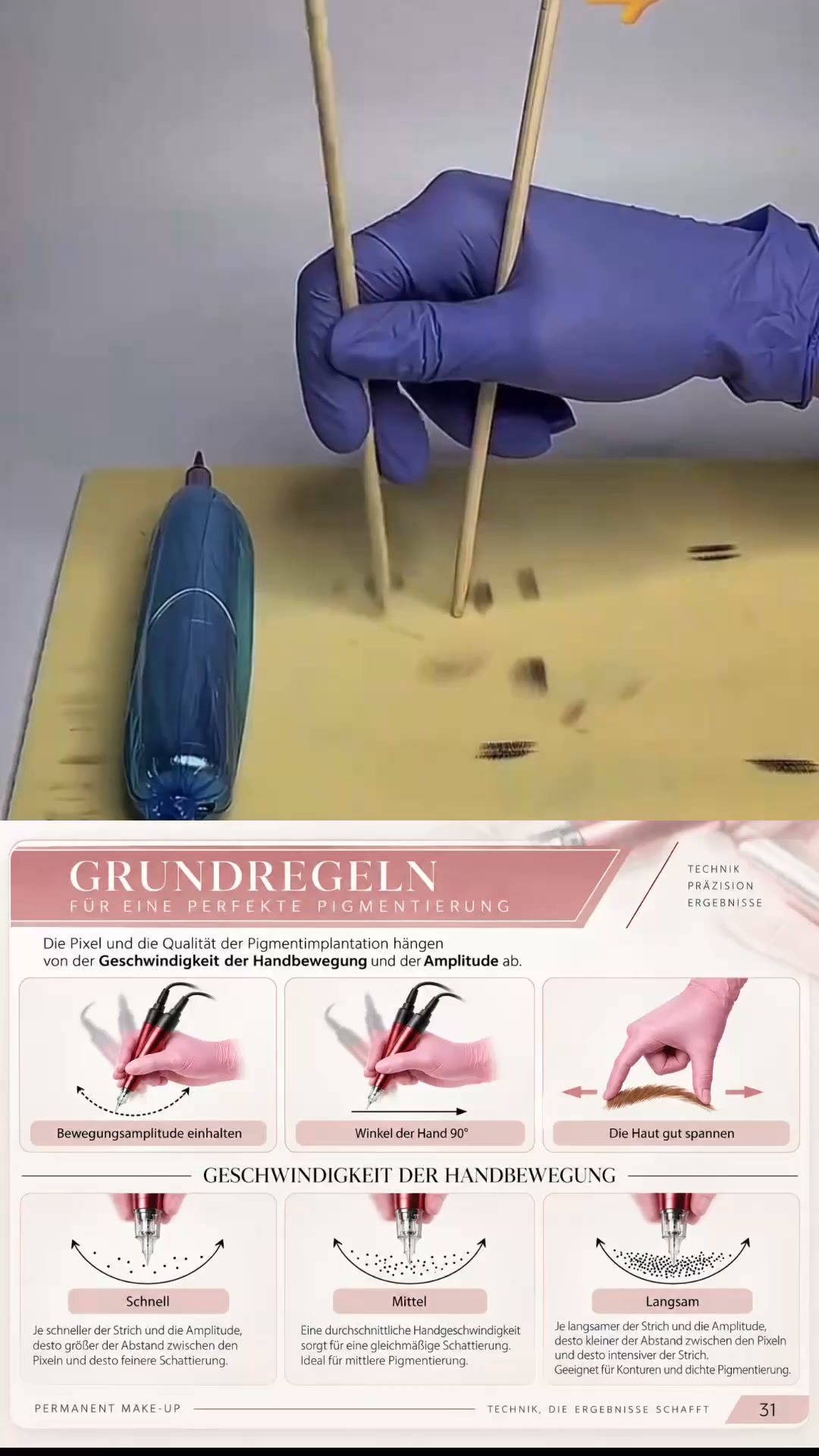 MEISTERE PERMANENT MAKE-UP FÜR AUGENBRAUEN!