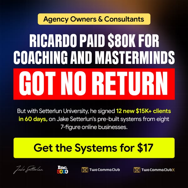 Unlock a 7-Figure Agency System for $17/Month
