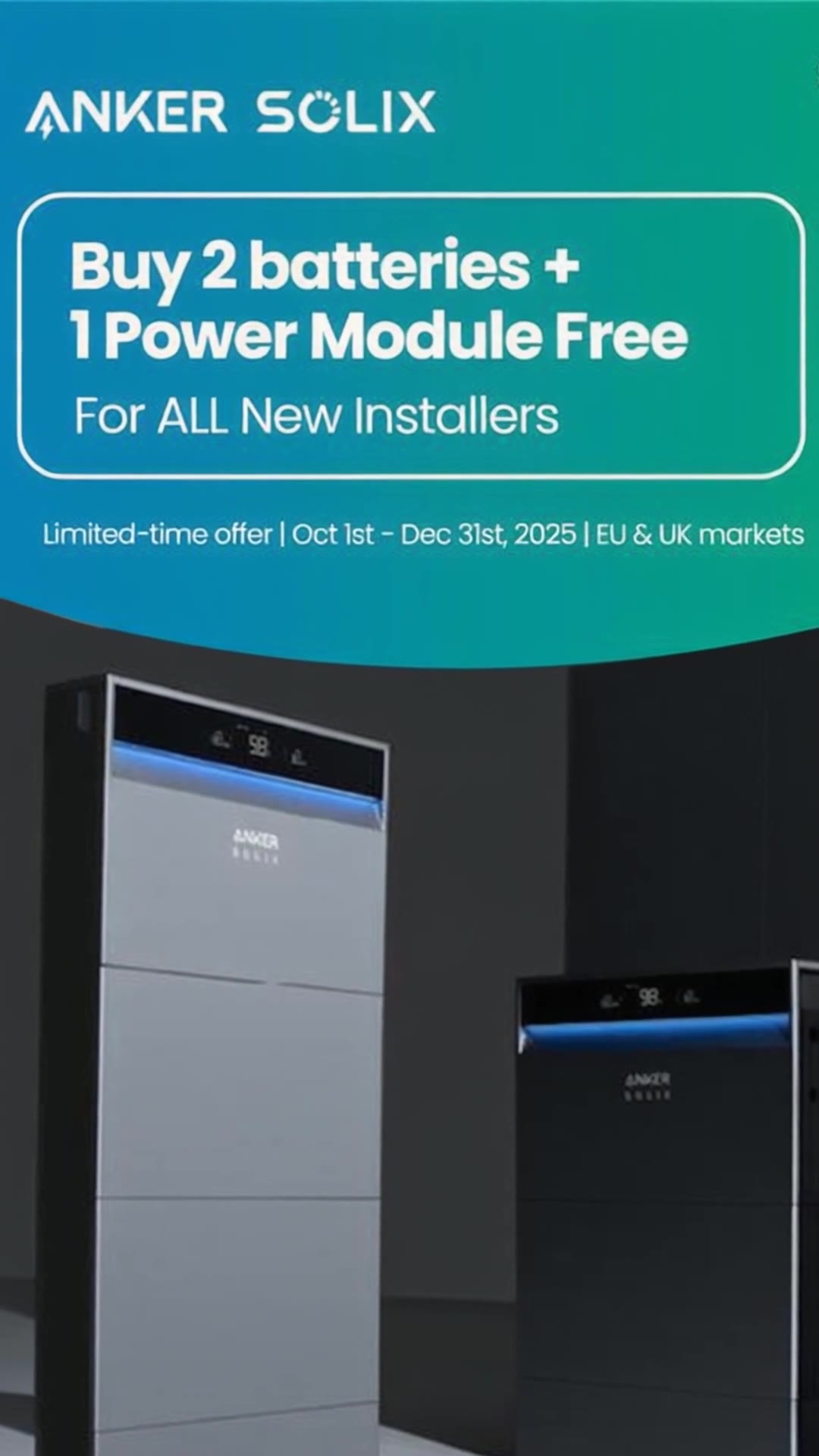 New Installer Exclusive Offer!