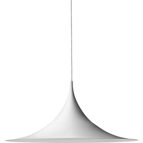 GUBI - Semi Pendant Ø 60 cm, Matte White