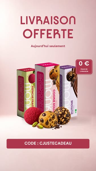 Livraison OFFERTE ! Aujourd'hui seulement