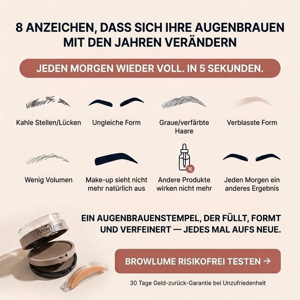 Volle Augenbrauen ohne Aufwand