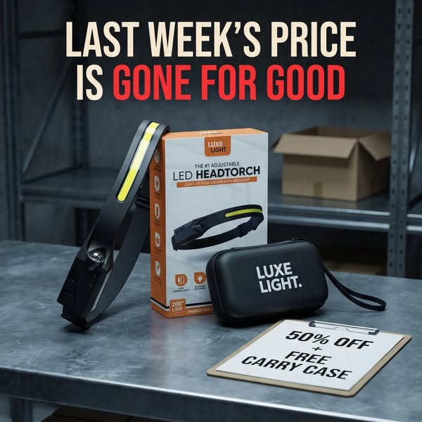 FREE CASE WITH EVERY HEADTORCH