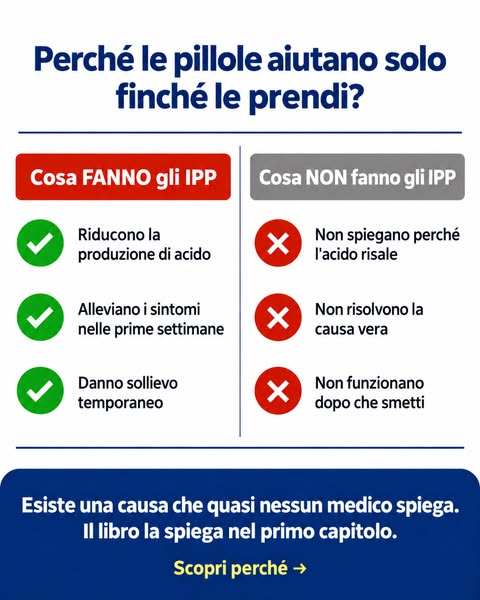 IL TUO STOMACO NON PRODUCE TROPPO ACIDO