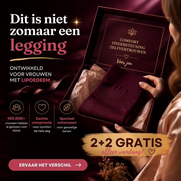 Lipoedeem vraagt andere ondersteuning