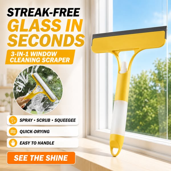 Spray. Scrub. Wipe. Done!