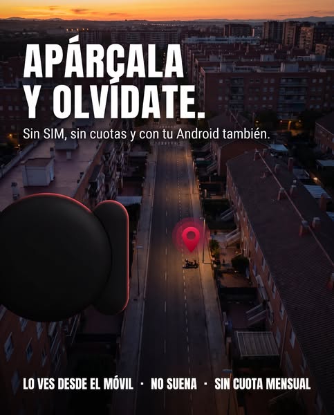 Tu moto, siempre localizada desde el móvil.