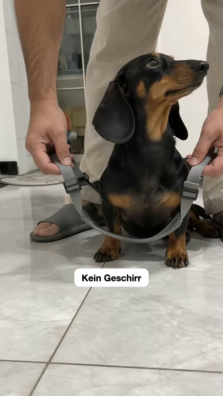 Speziell für Dackel entwickelt