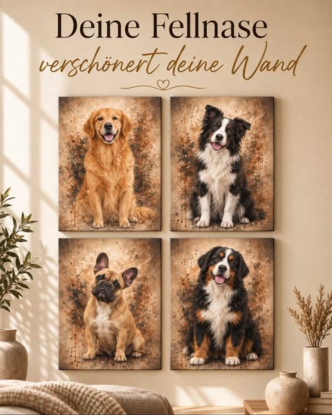 Dein Hund verewigt