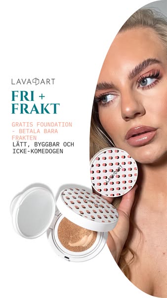Prova Lava Art Foundation GRATIS – Betala bara frakt!