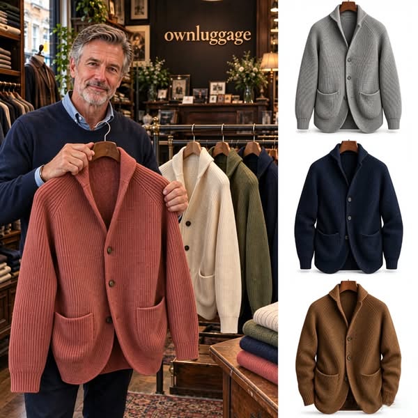 Bennett Ribbed Knit Blazer Cardigan