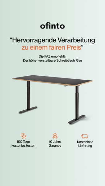 Dein neuer stabiler Schreibtisch