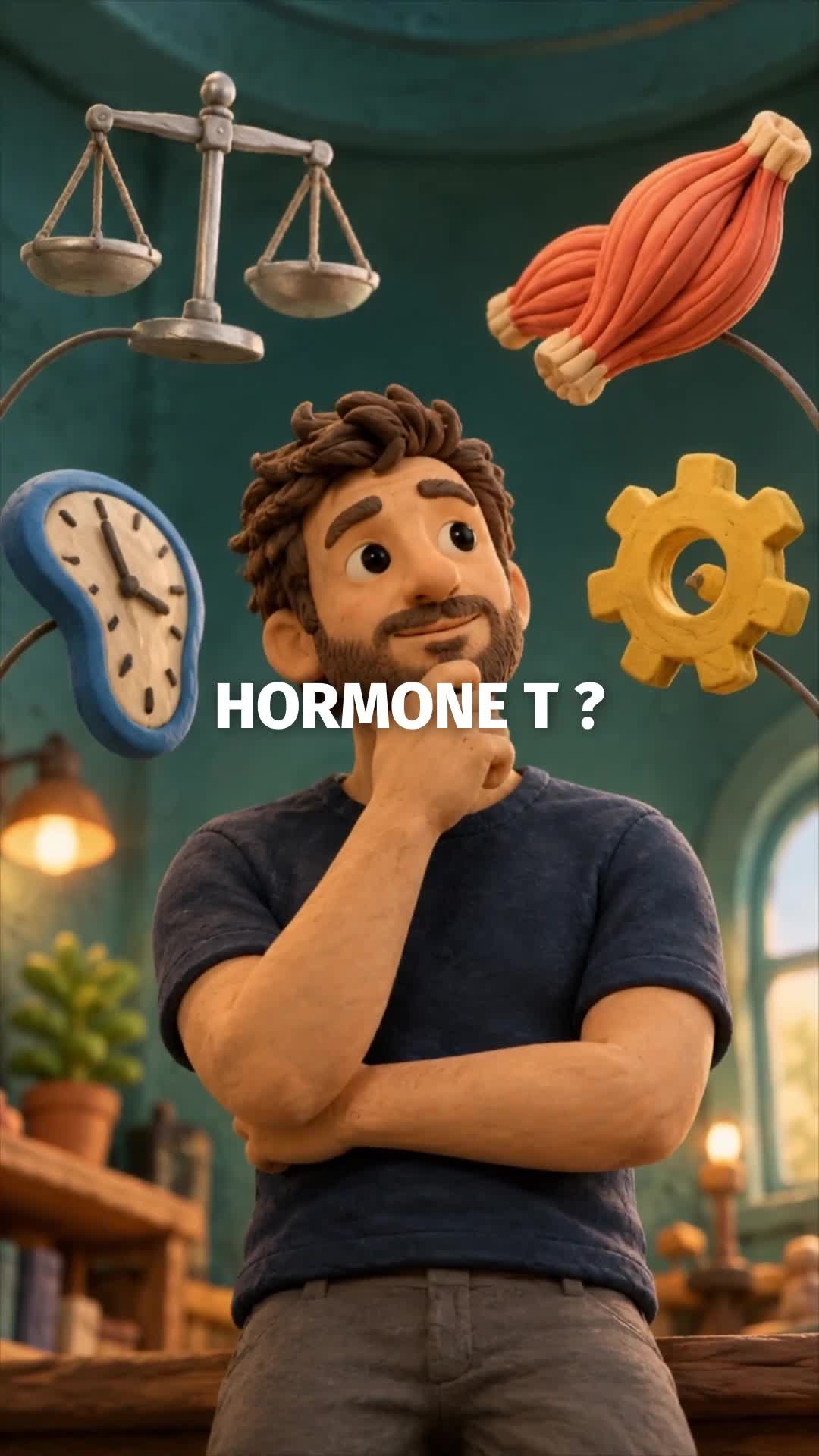 Garde ton hormone T forte !