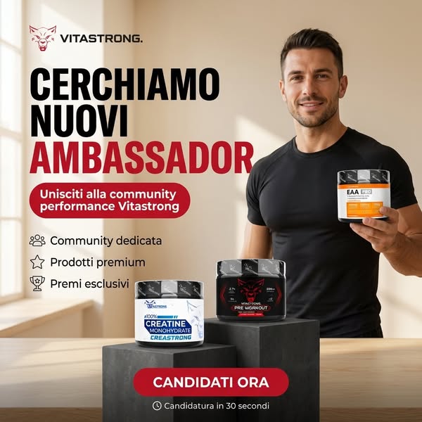 Diventa Ambassador Vitastrong