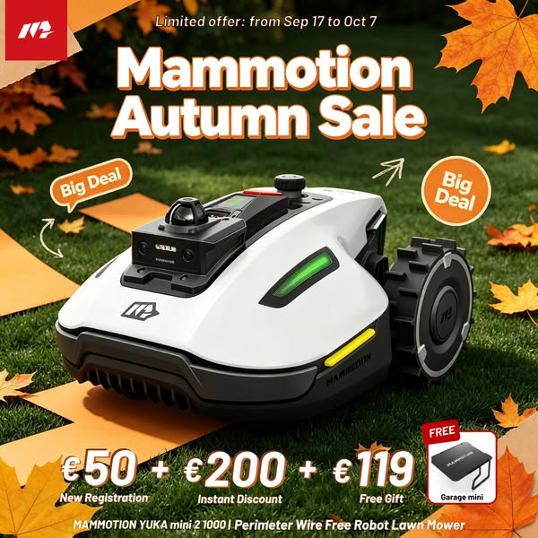 Mammotion Autumn Sale