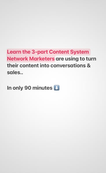The Attraction Content System