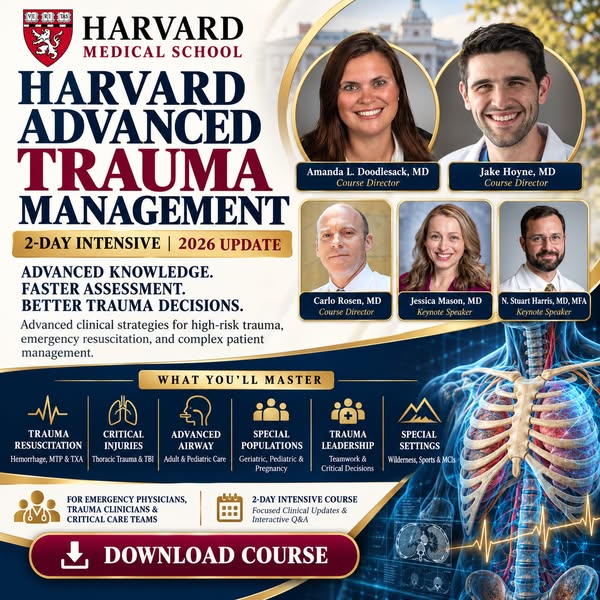 Trauma Emergencies Demand Precision