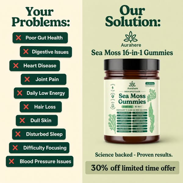 Sea Moss 16-in-1 Gummies