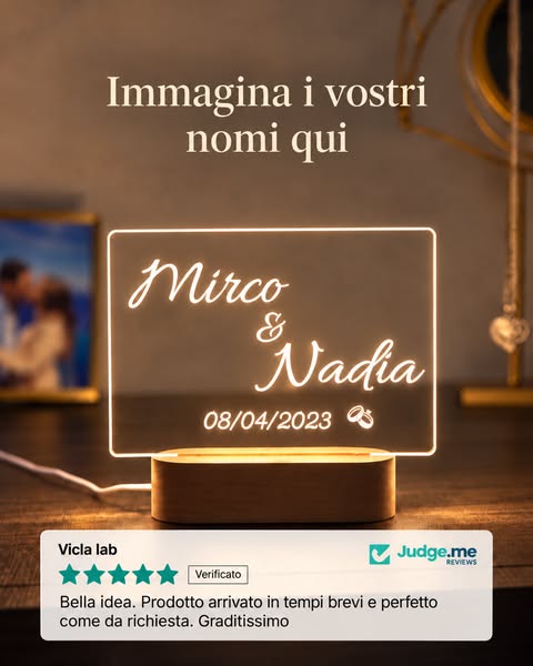 La vostra storia, incisa nella luce