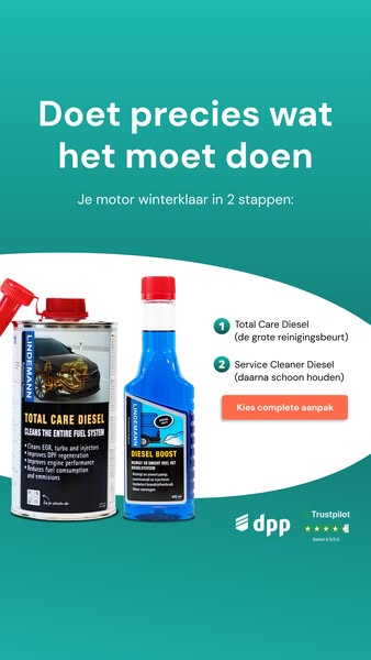 Je diesel reinigen in 2 stappen
