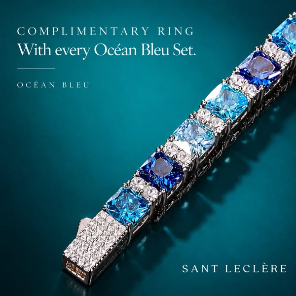 Complimentary Océan Bleu Ring