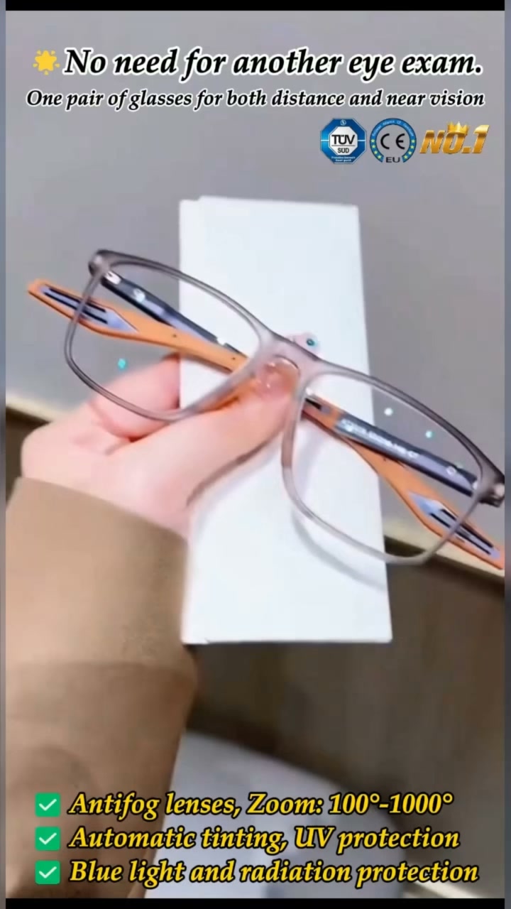 The Last Glasses You’ll Ever Need – Reading, Distance & Sunglasses in One