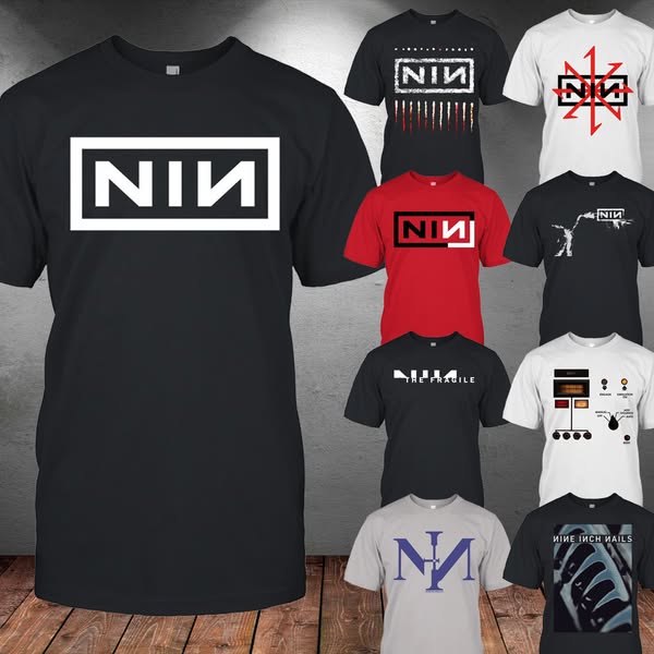 Nine Inch Nails | Custom prints store | T-shirts, mugs, face masks, posters