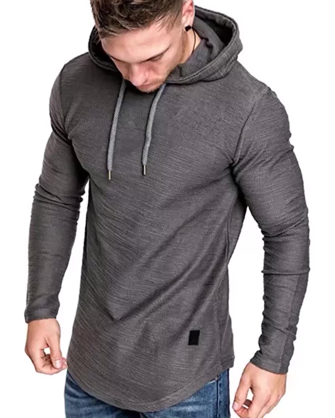 Men's Solid Color Hoodies