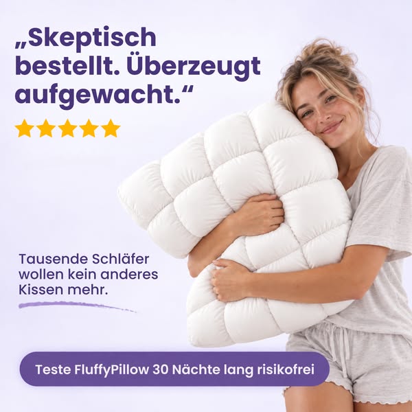 Das Kissen, das sich anfühlt wie Schlafen auf einer Wolke