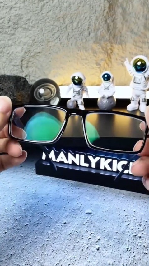 Sporty-Retro Full-Rim Reading Glasses