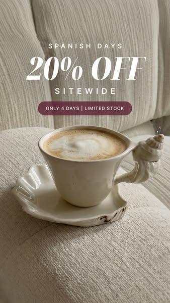 Spanish Days - 20% OFF Site-wide - Only 4 days.