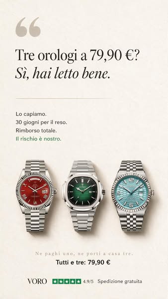 Ne paghi uno. Ne porti a casa tre.