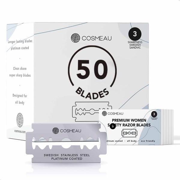 Safety Razor Blades voor Vrouwen Alle Lichaamsdelen Scherpte 3 | Nu bij Cosmeau