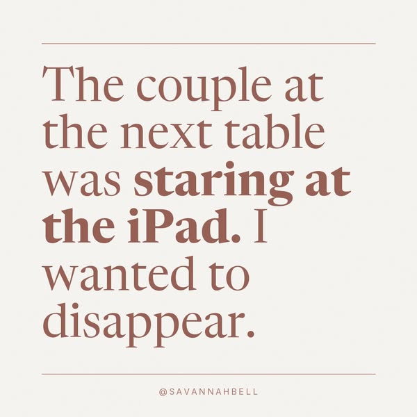 what we take to restaurants now