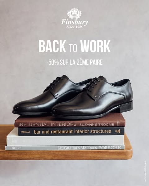 Back to Work : -50% sur la 2e paire