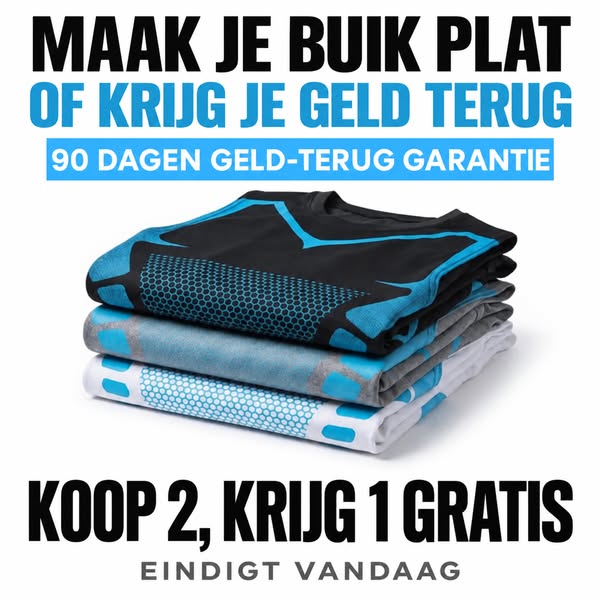 40+ en kom je maar niet van dat buikje af? Probeer dit