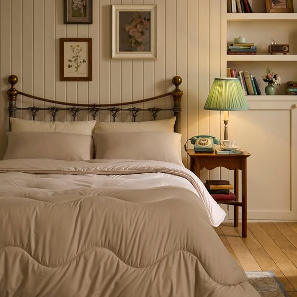 Night Lark® Plain Dye Coverless Duvet Set