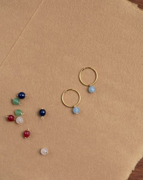 JANE Earrings Bleu
