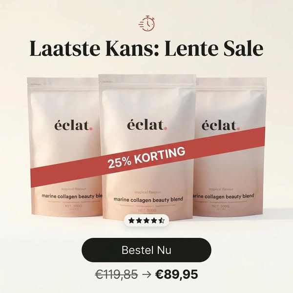 Niet tevreden, geld terug garantie binnen 30 dagen