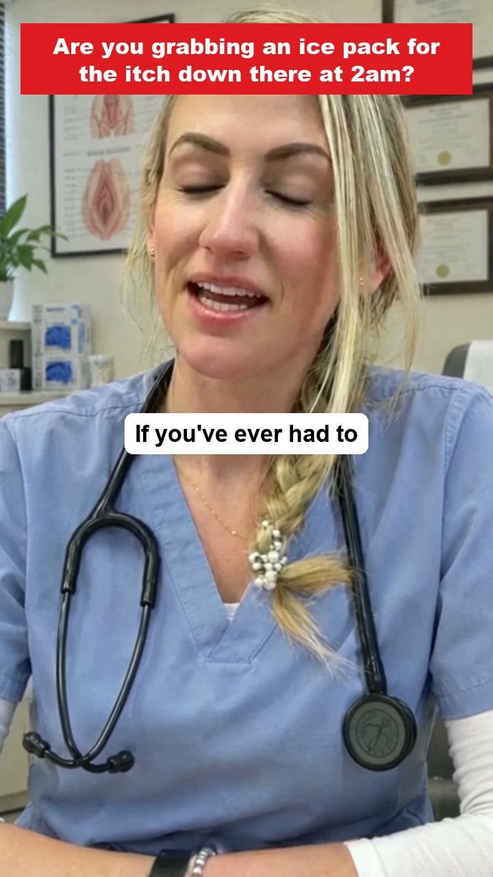 Check If the product you're using for the itch down there is making it worse