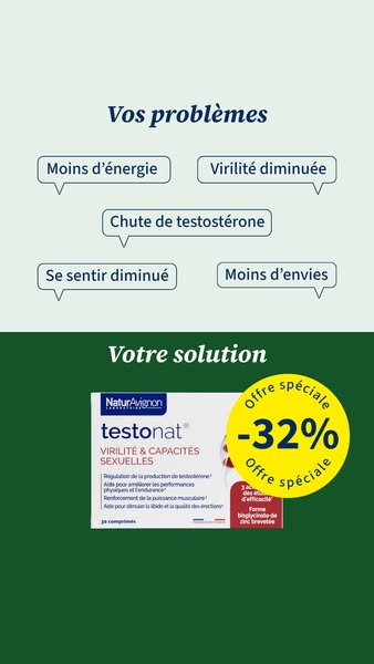 Retrouvez votre vigueur, votre tonus et votre plaisir.