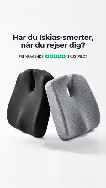 Vil du sidde uden iskias-smerter?