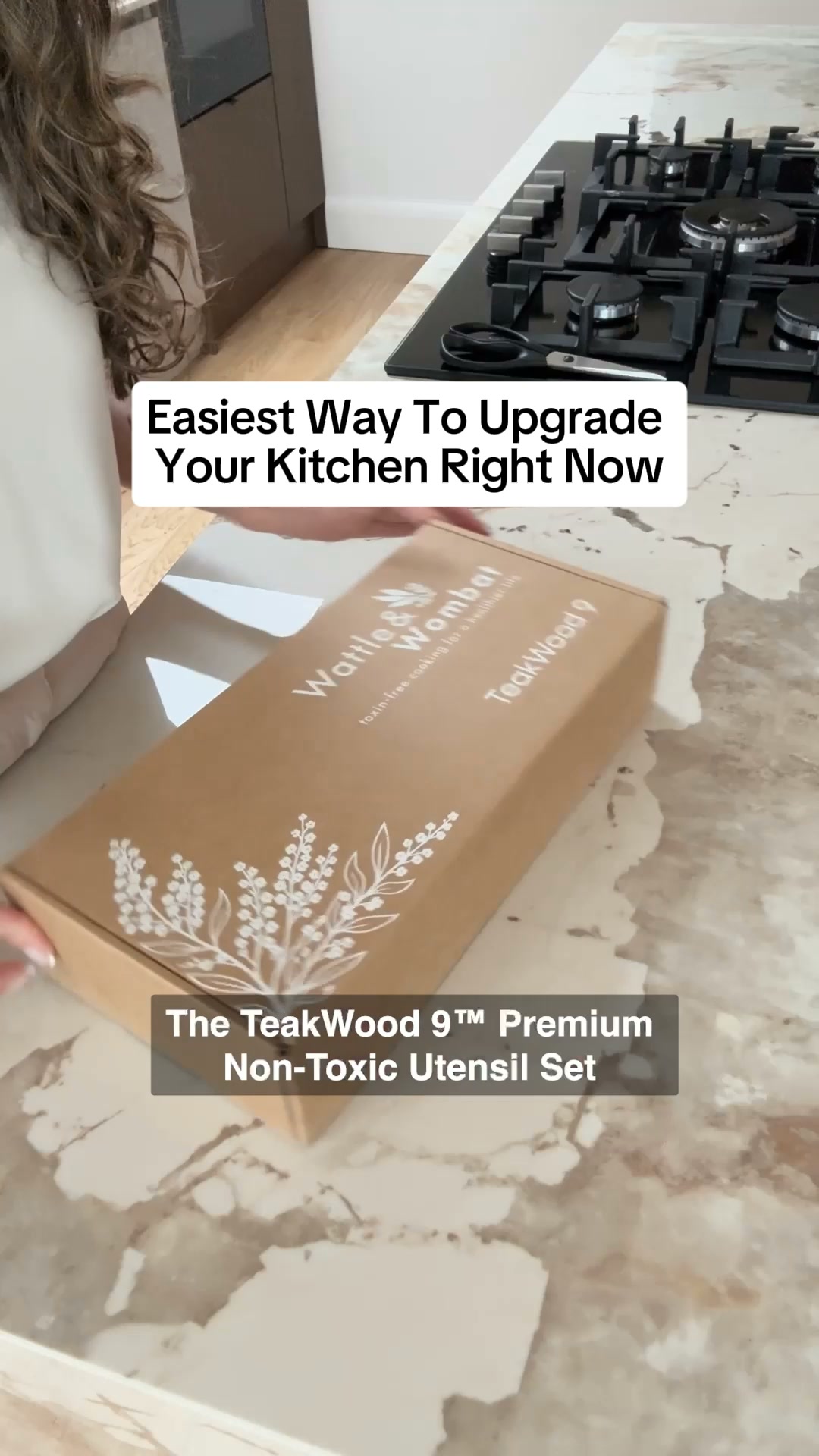 50% OFF Best-Selling Non-Toxic Teak Kitchen Utensils
