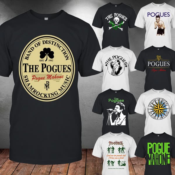 The Pogues | Custom prints store | T-shirts, mugs, face masks, posters