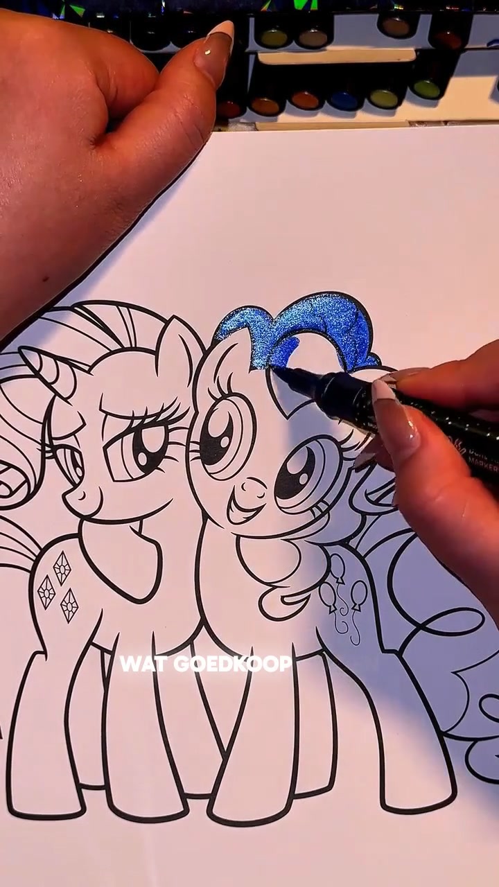Glitterschilderen in een handomdraai
