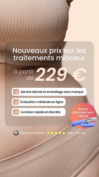 GLP 1 - Programme de perte de poids – 29 € de réduction