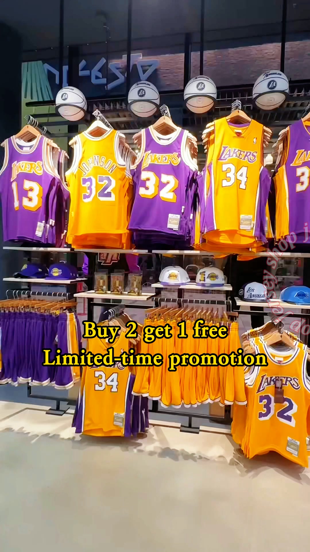 Buy 2 jerseys, get 1 FREE!